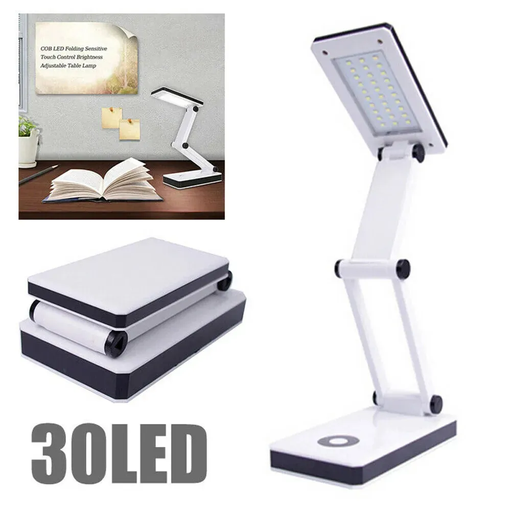 30LED USB Portable, Foldable Desk Lamp - White