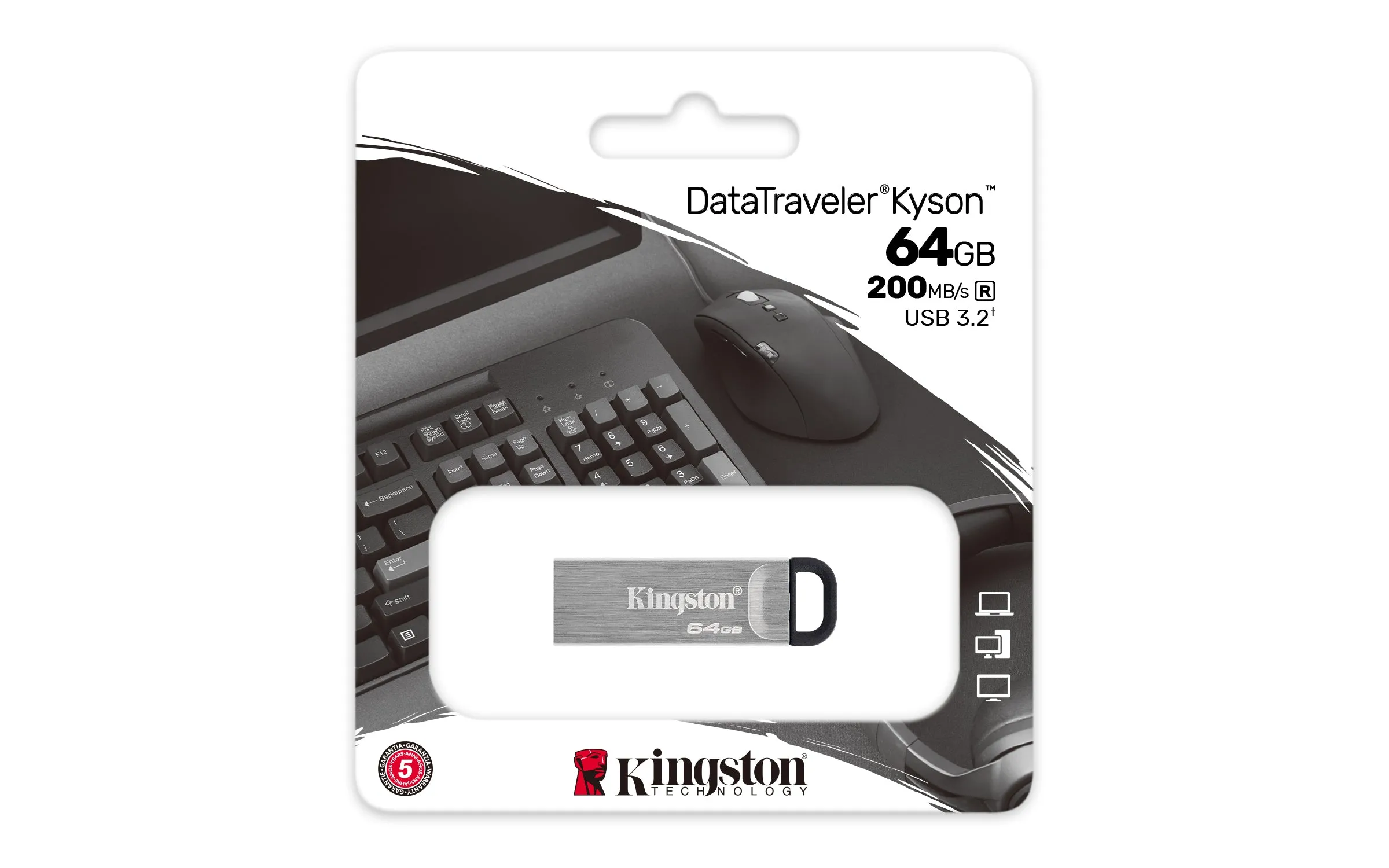 64Gb Usb3.2 Datatraveler Kyson