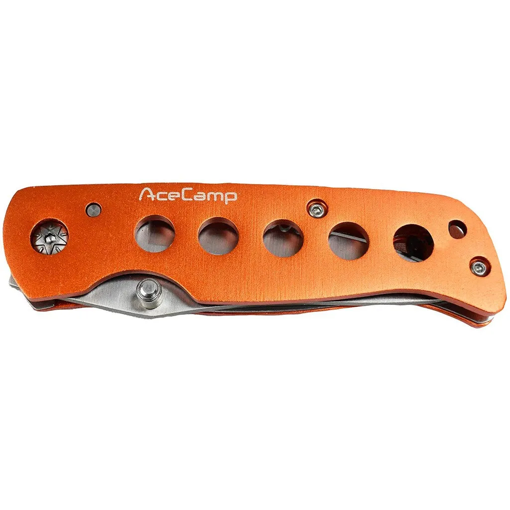 Ace Camp Folding Serrated Knife