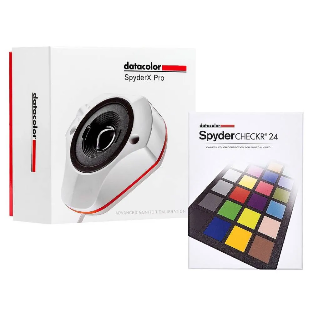 Datacolor SpyderX Pro   SpyderCheckr 24 Bundle