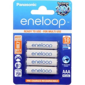 Eneloop AAA 4-pack Rechargeable