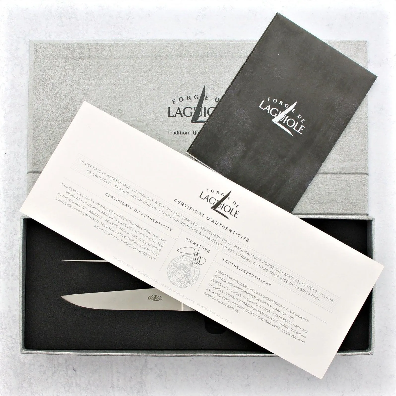 Forge de Laguiole Briarwood Steak Knives - Shiny