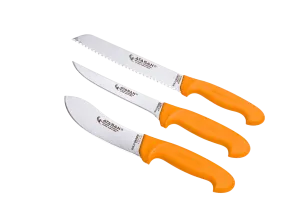 Gold Series Butcher/Kitchen Knives Set of 3 No: 2