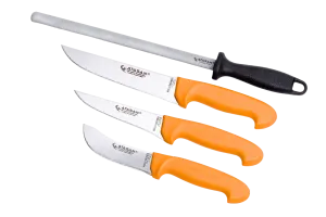 Gold Series Butcher/Kitchen Knives Set of 4 No: 2