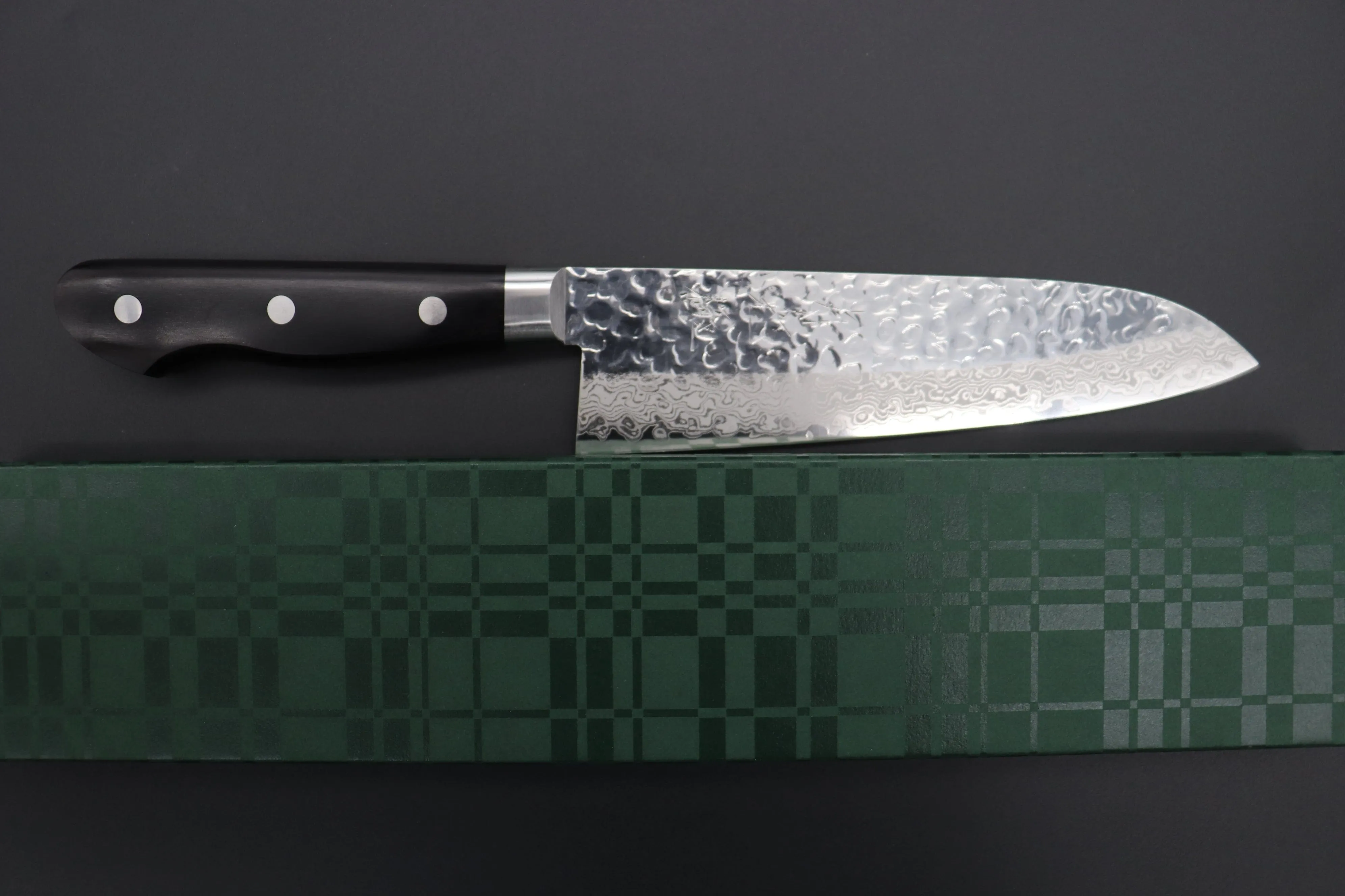 JCK Natures Gekko Kiwami Series GEK-2 Santoku 180mm (7 inch)