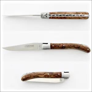 Laguiole Le Pocket Classic Maple Burl Handle