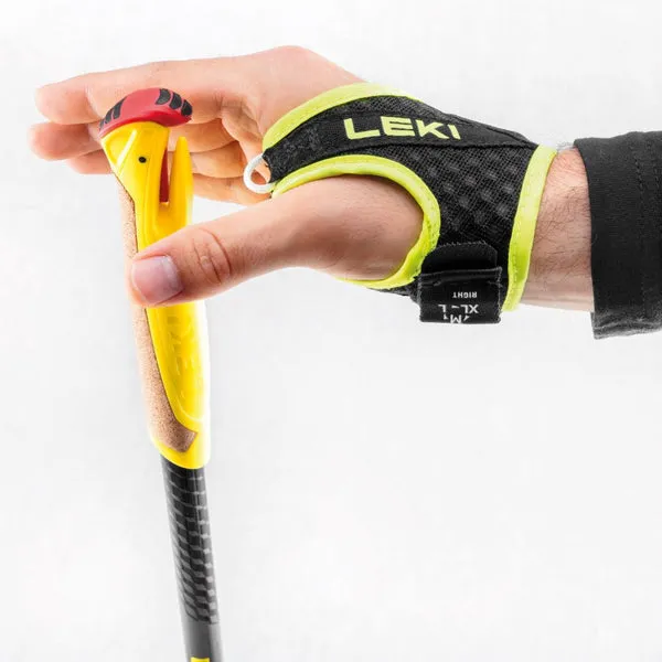 Leki Evotrail FX. ONE TA Trail Running Poles (Black/Neonyellow/Dark Anthracite)