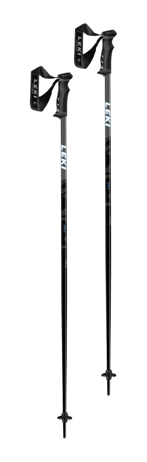 Leki QNTM Ski Poles Black/Blue