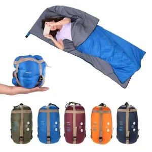 Lixada 190 * 75cm Outdoor Envelope Sleeping Bag Camping Travel Hiking Multifunction Ultra-light Sleeping Bag Travel Bag 680g