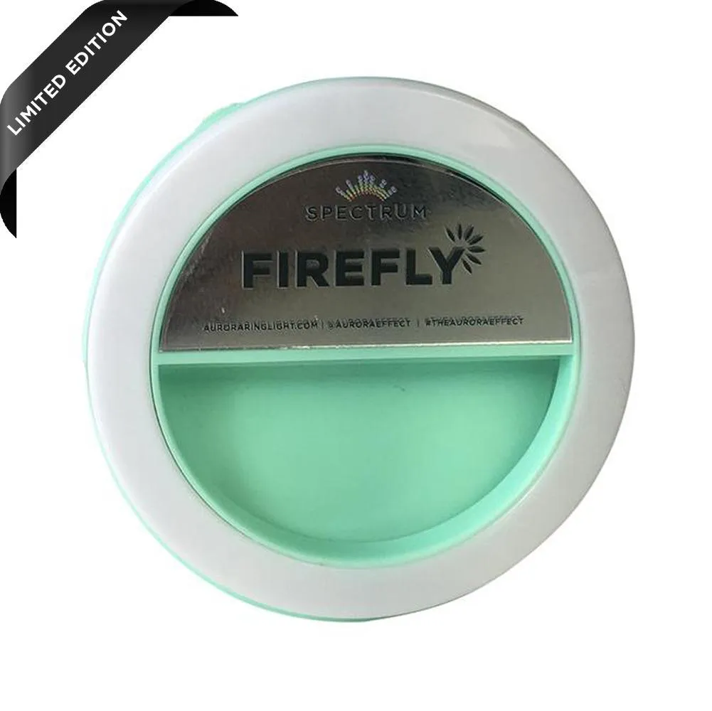 Mint Green Spectrum Aurora Selfie Phone Ring Light Gold-Luxe Firefly - Elijah