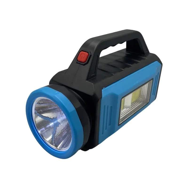 Multifunctional Solar Rechargeable Portable Lamp Fa-7528A Blue