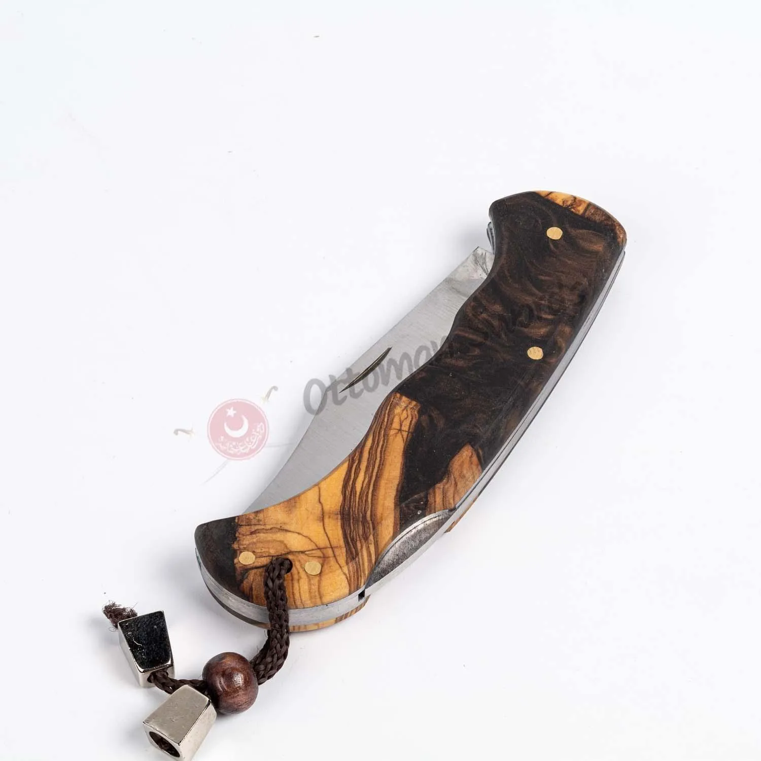 Olive-tree Handle LockBack Folding Knife 3.5 İnches Blade