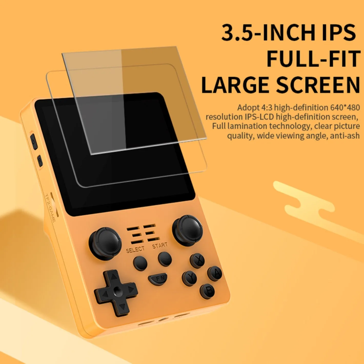 POWKIDDY RGB20S: Retro Handheld, 3.5-Inch IPS Screen, Fast-Charging