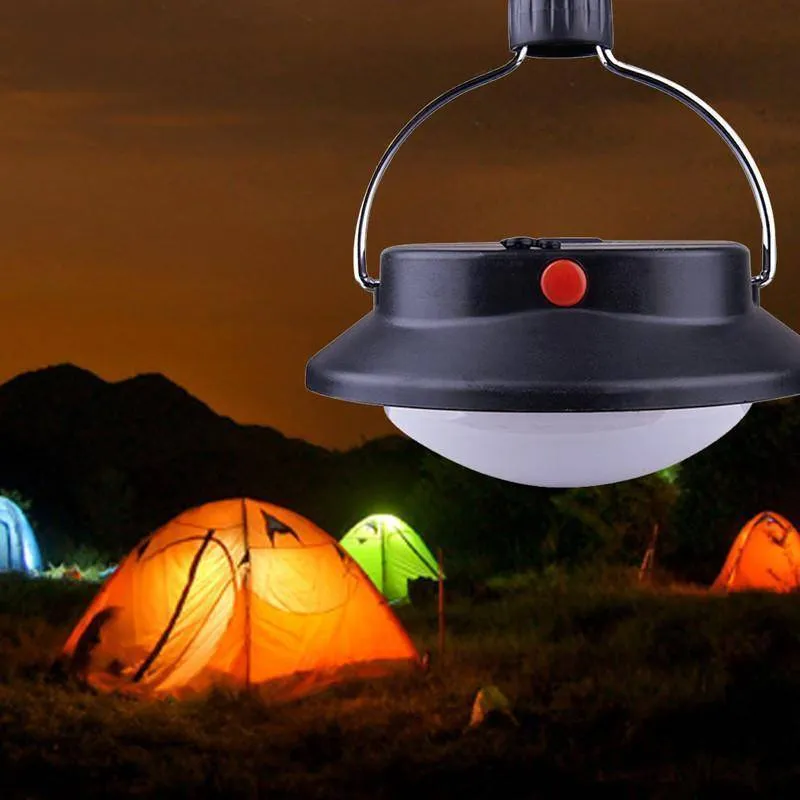 Rechargeable LED Camping Lantern with Lampshade - Portable Outdoor Light