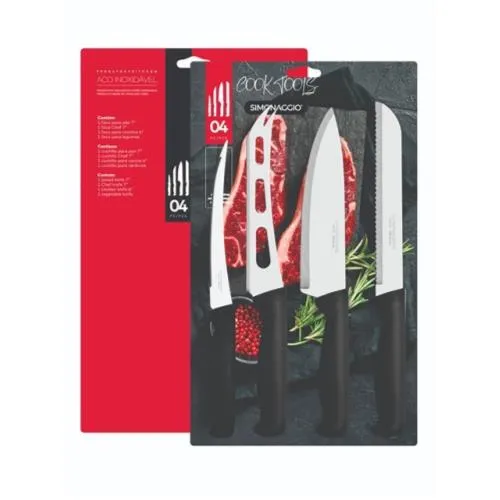 Simonaggio Knife Set 4pc