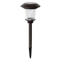 SmartYard Solar LED Large Outdoor Pathway Lights - 8 Pack- Oil Rubbed Bronze