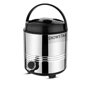 SNOWSTAR® Insulated Water Jug I Stainless Steel Body Inside and Outside I 5 Liter of Capacity I Thermosteel Water Container