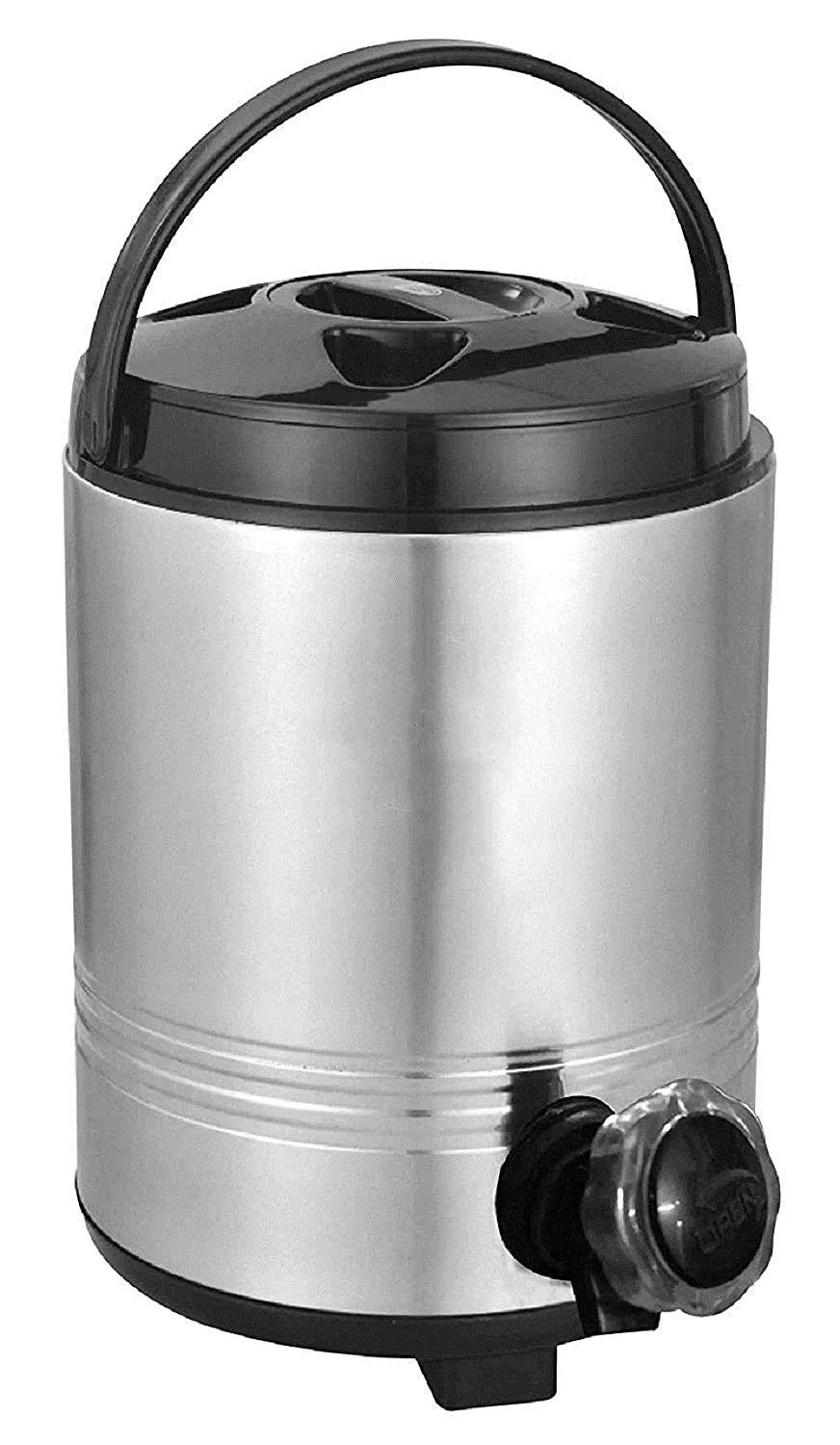 SNOWSTAR® Insulated Water Jug/Mayur Jug I Stainless Steel Body Inside and Outside I Thermosteel Water Dispenser for Kitchen, Office, Trave (5Liter)