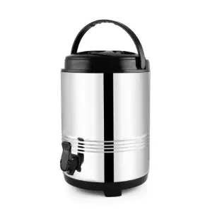 SNOWSTAR® Stainless Steel Thermally Insulated Water Jug Carafe with Stylish Leakproof tap and Easy to Carry Handle (Aqua 5000)