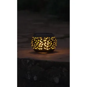 Solar Flame Lantern - LED Outdoor Table Light - Sold Individually