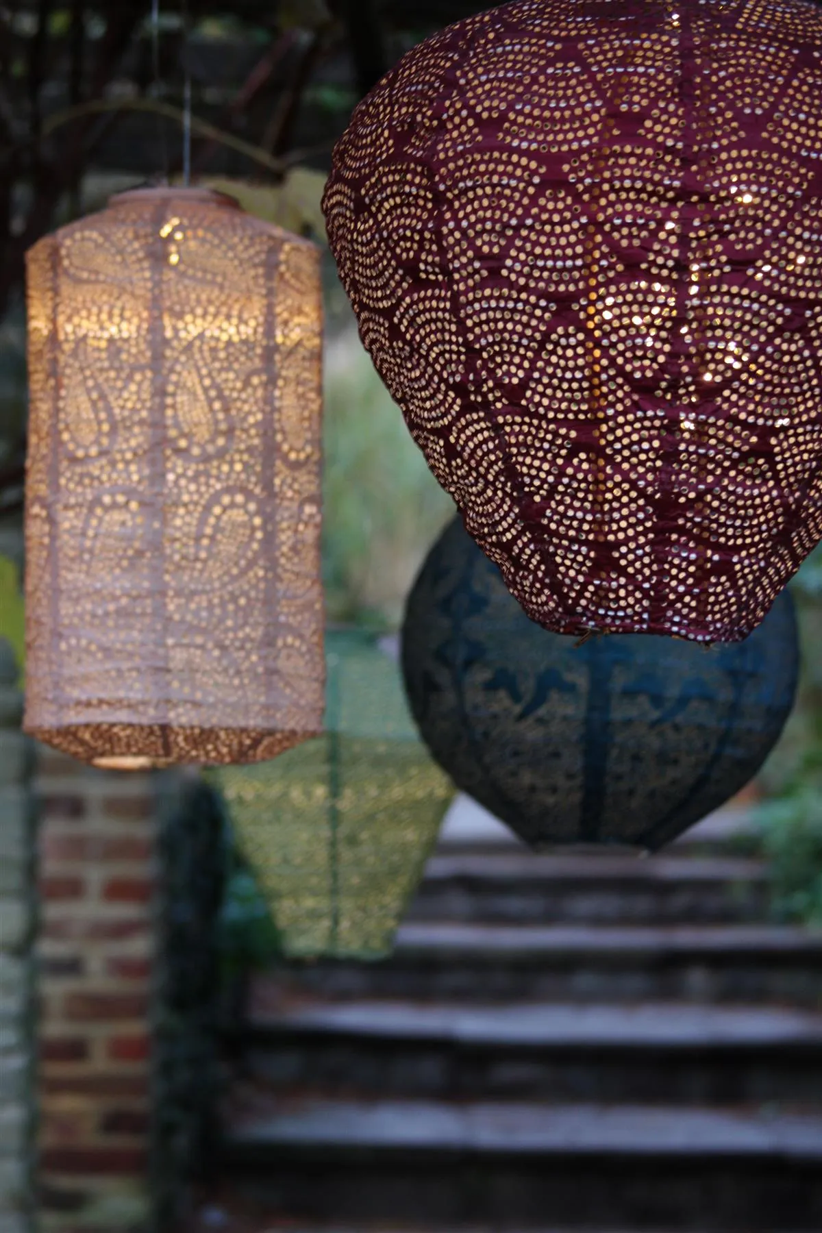 Solar Lantern - LED Outdoor Hanging & Table Light - Sold Individually - Balloon