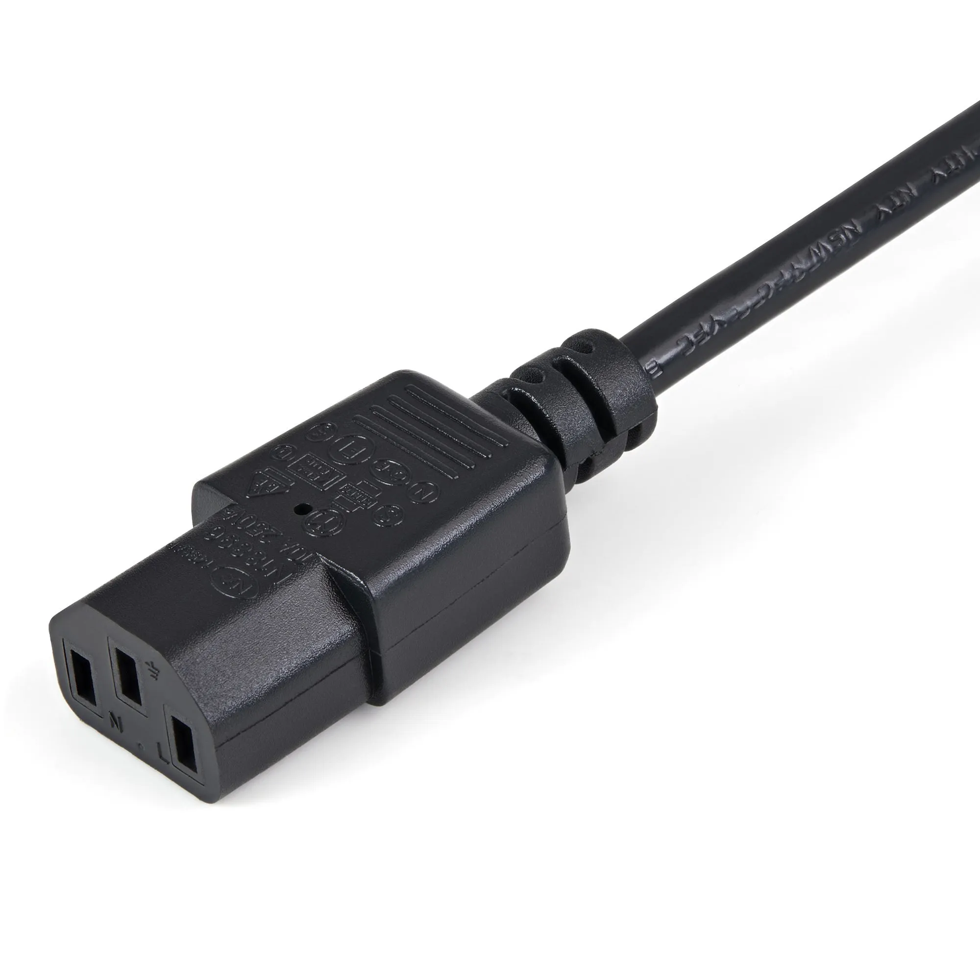 Startech.Com 1M Standard Computer Power Cord Extension C14 To C13 - Power Extension Cable - 1 M