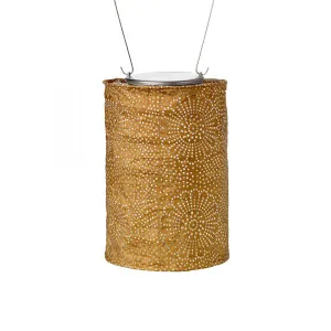 Stella Cylinder Bronze Lantern - 7.5"