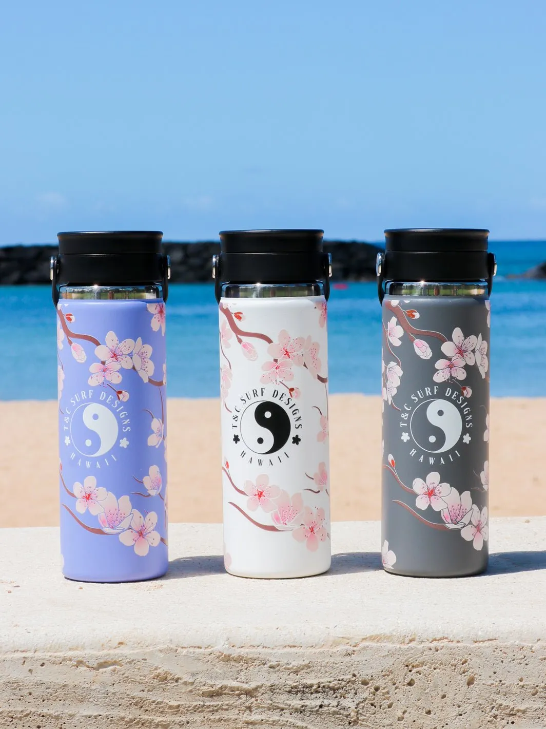 T&C Surf 20 oz Cherry Bloom Hydro Flask