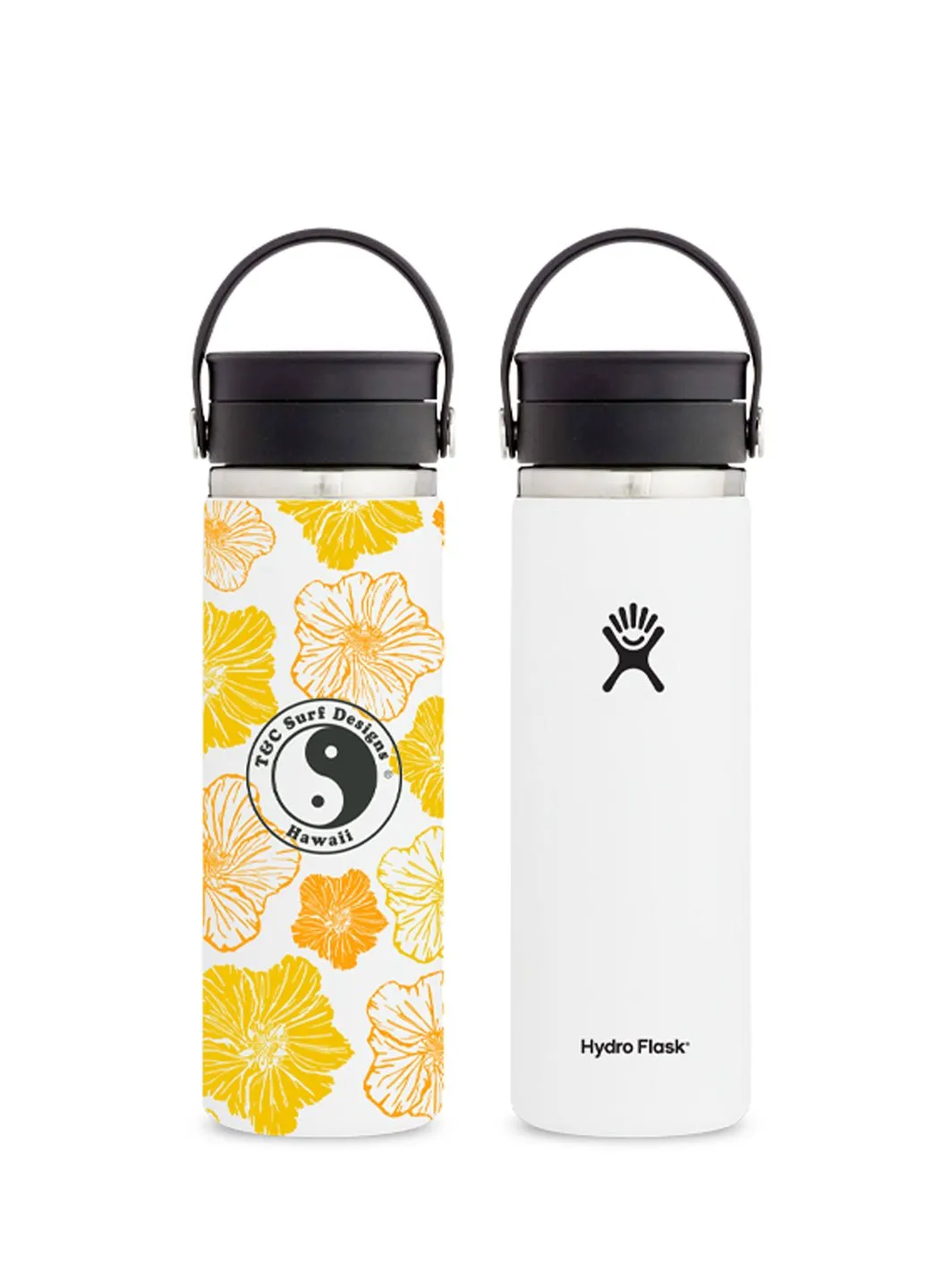 T&C Surf 20 oz Ilima Block Hydro Flask