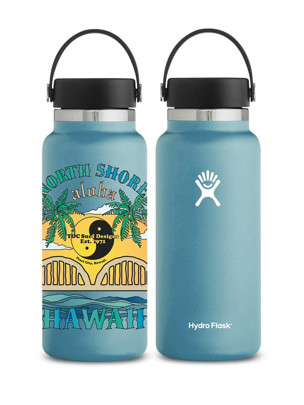 T&C Surf 32 oz Anahulu Sunshine Hydro Flask