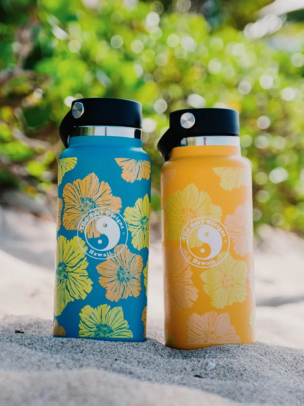 T&C Surf 32 oz Ilima Block Hydro Flask