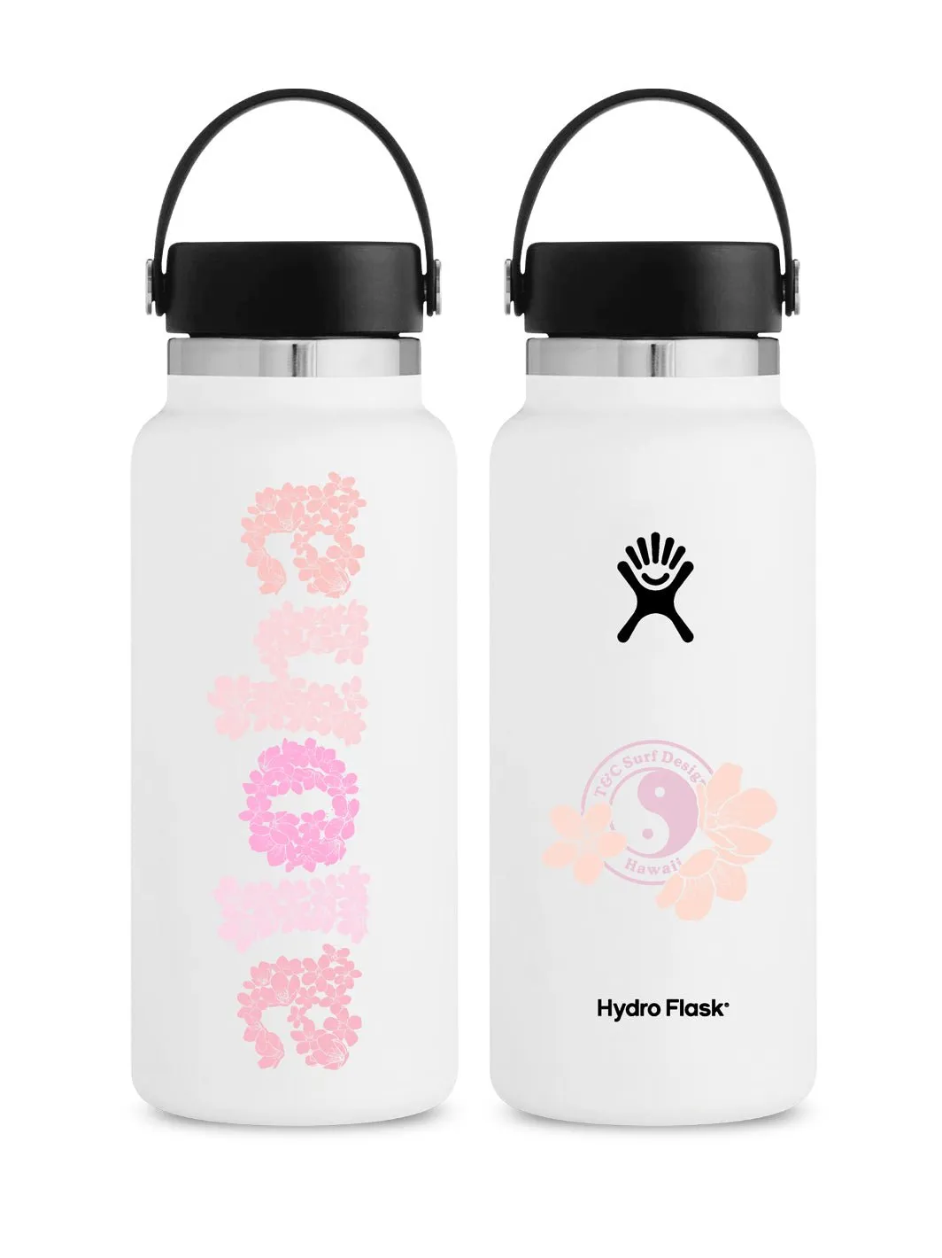 T&C Surf 32 oz Sakura Cluster Hydro Flask