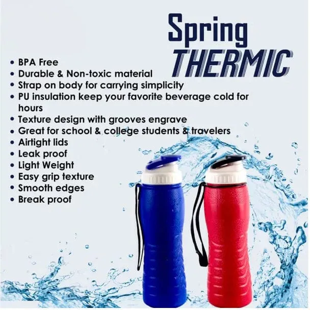 Travel Spring Thermic Bottle (500 ML)