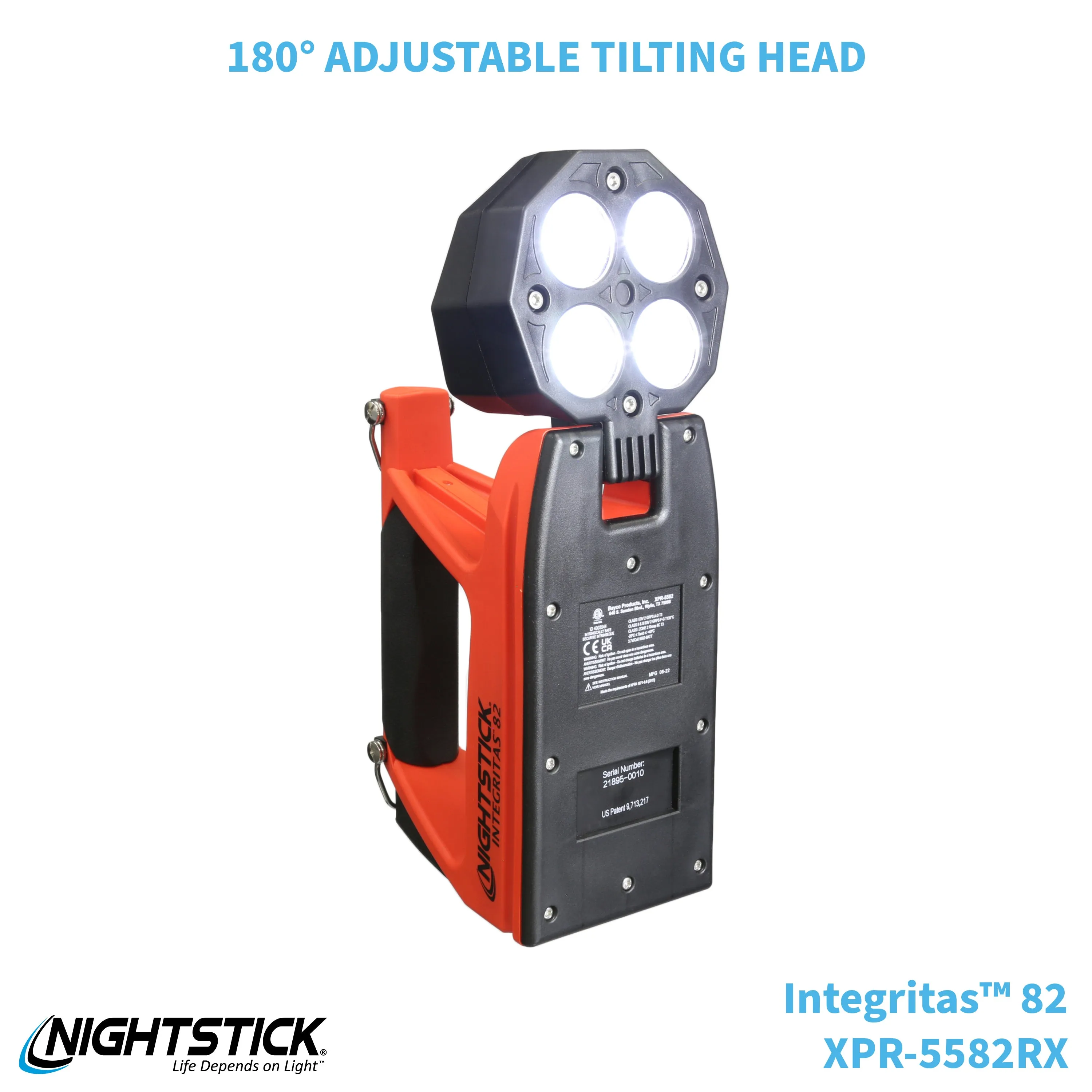 XPR-5582RX: INTEGRITAS™ 82 IS Rechargeable Lantern