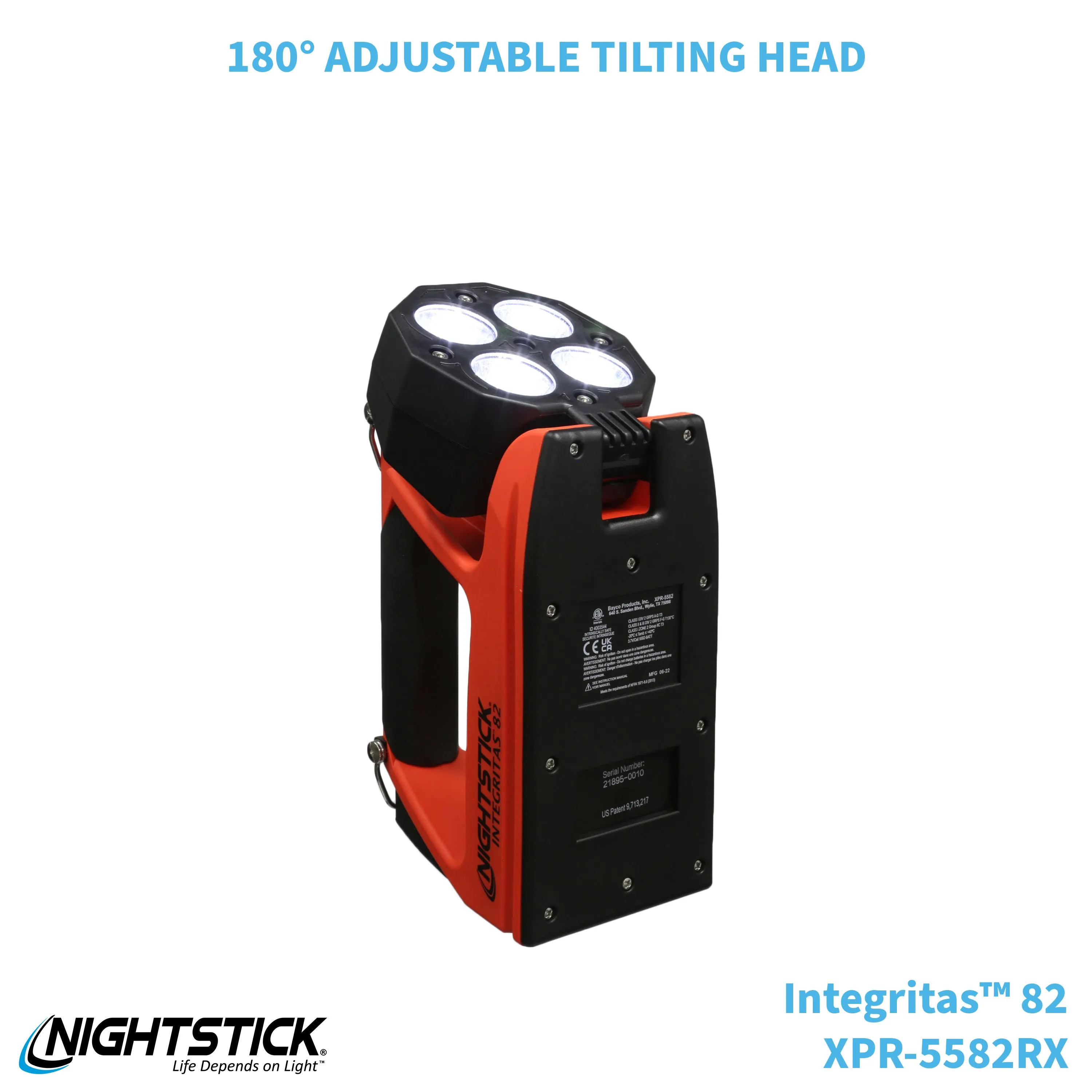 XPR-5582RX: INTEGRITAS™ 82 IS Rechargeable Lantern