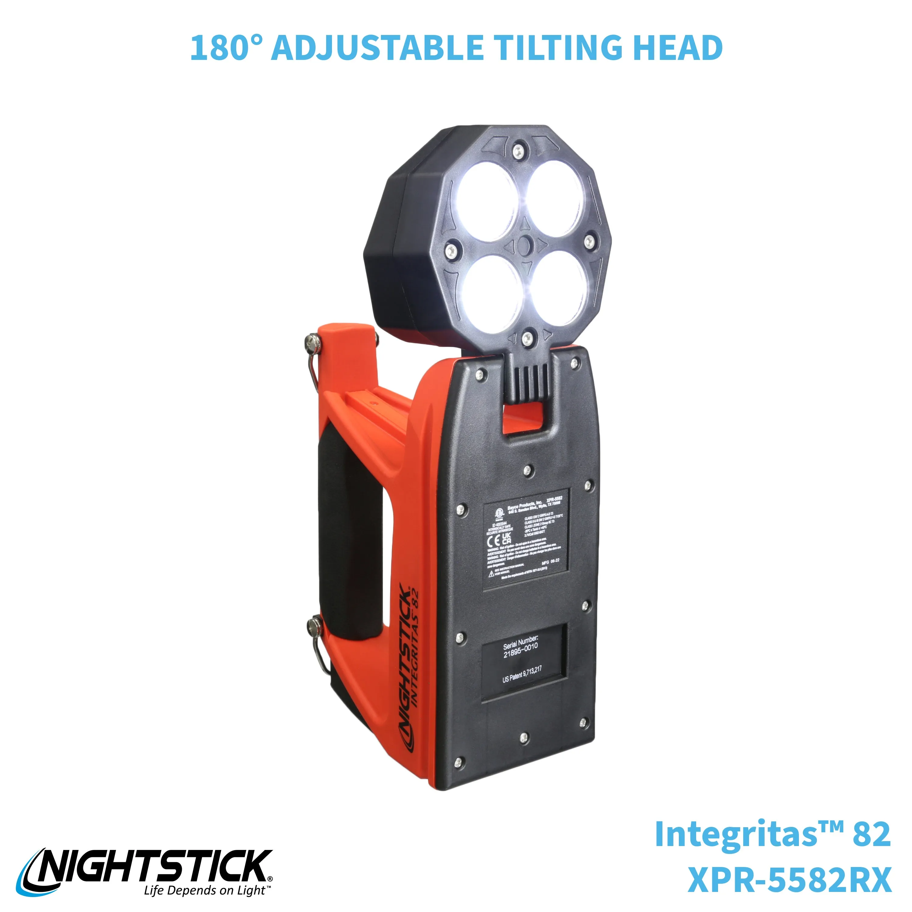 XPR-5582RX: INTEGRITAS™ 82 IS Rechargeable Lantern