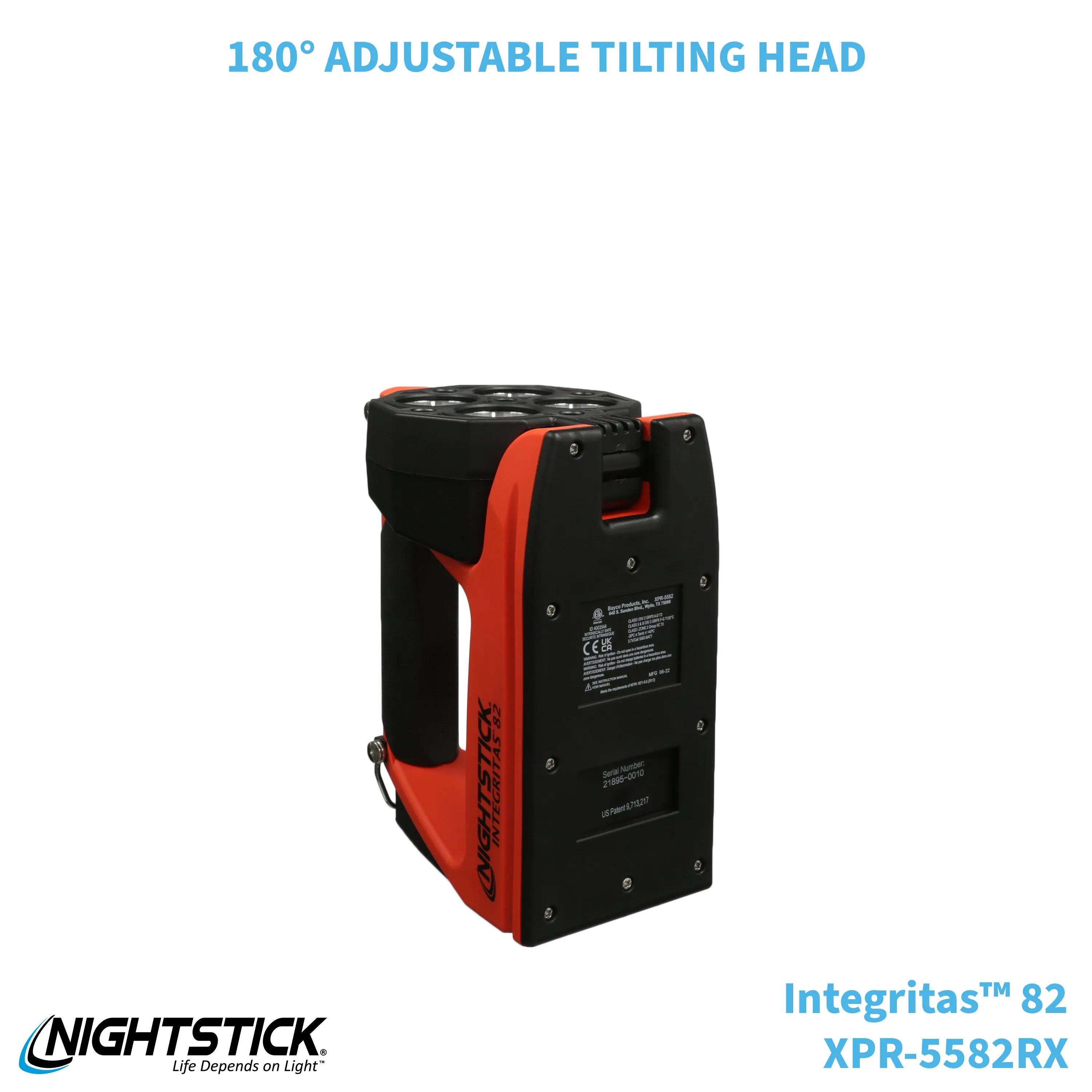 XPR-5582RX: INTEGRITAS™ 82 IS Rechargeable Lantern