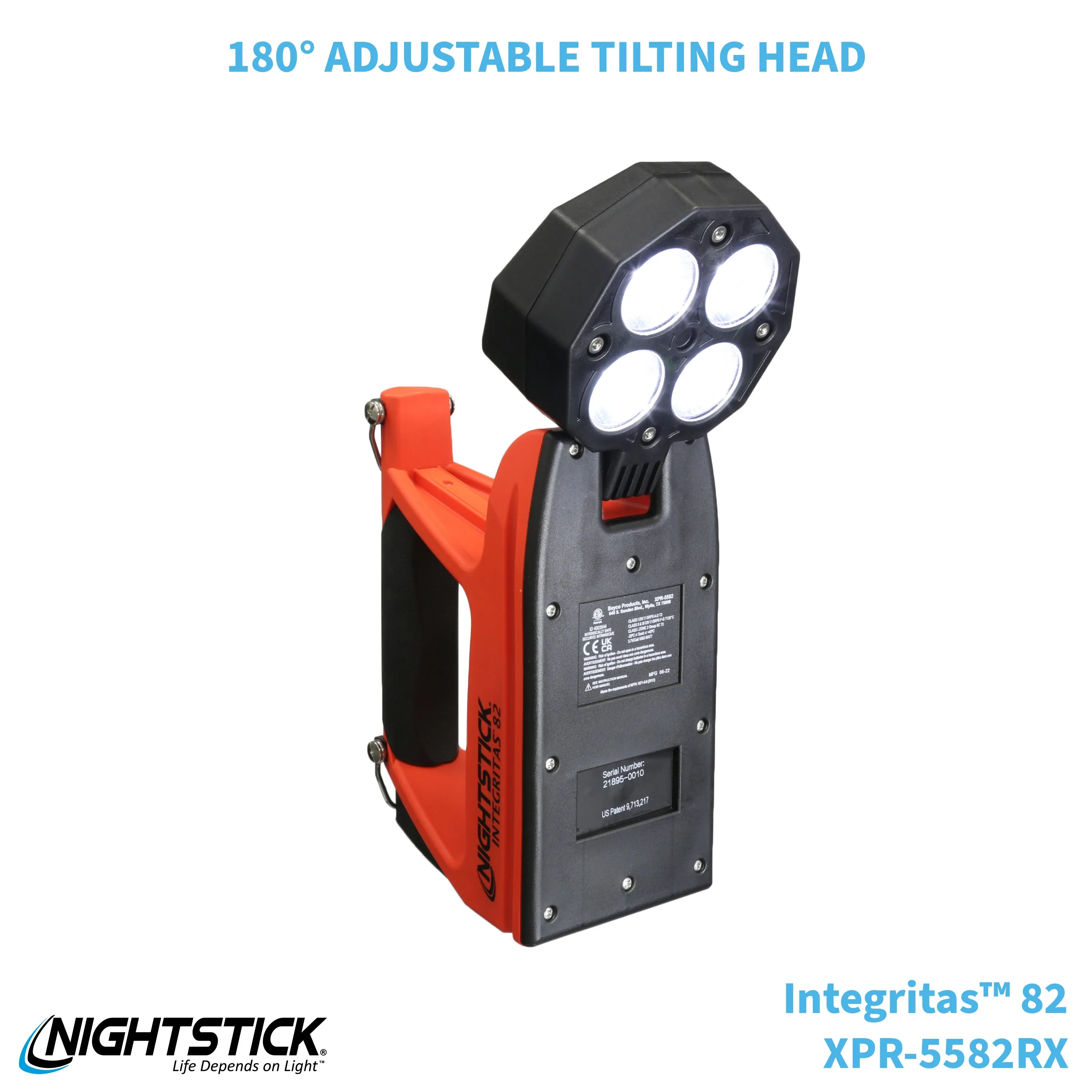 XPR-5582RX: INTEGRITAS™ 82 IS Rechargeable Lantern