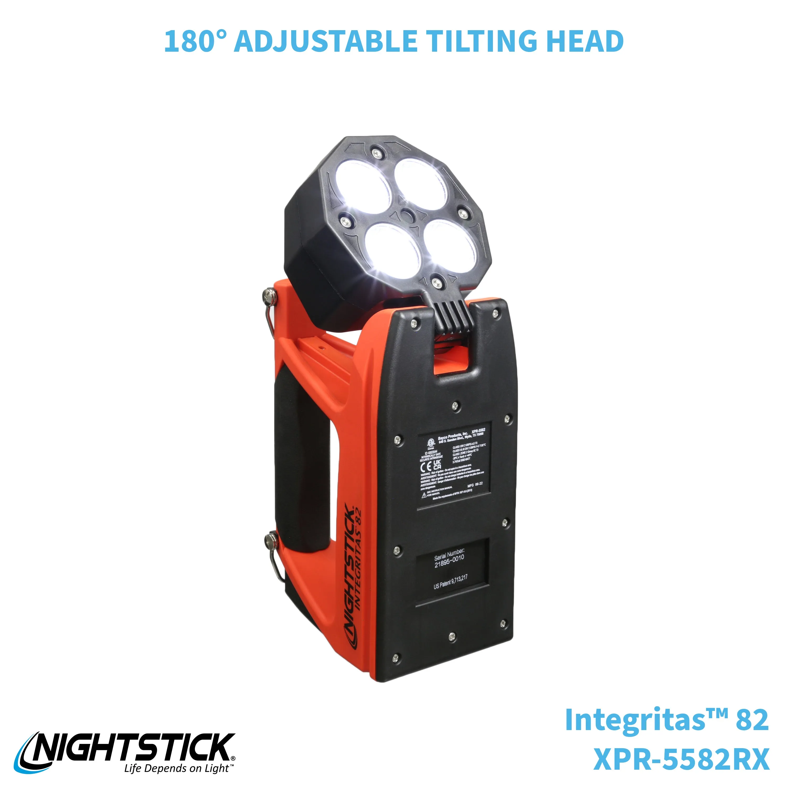 XPR-5582RX: INTEGRITAS™ 82 IS Rechargeable Lantern