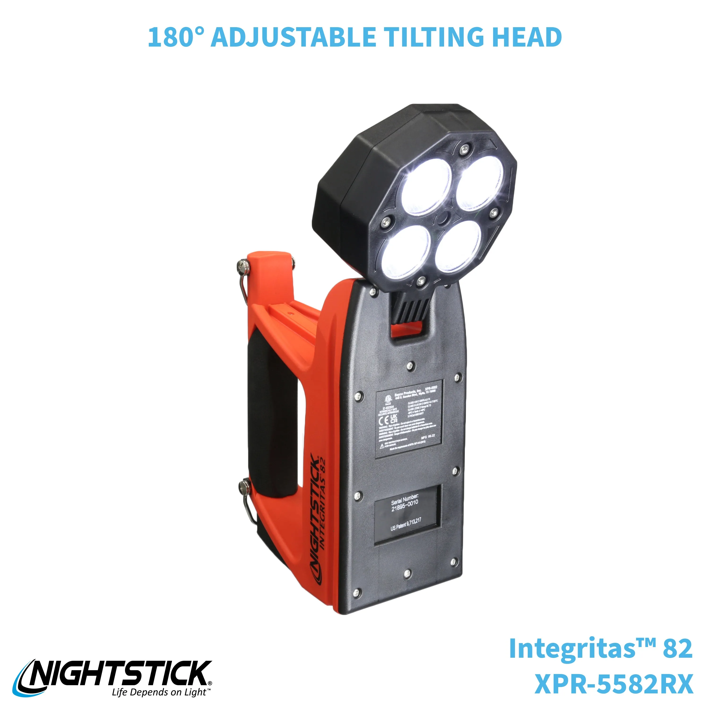 XPR-5582RX: INTEGRITAS™ 82 IS Rechargeable Lantern