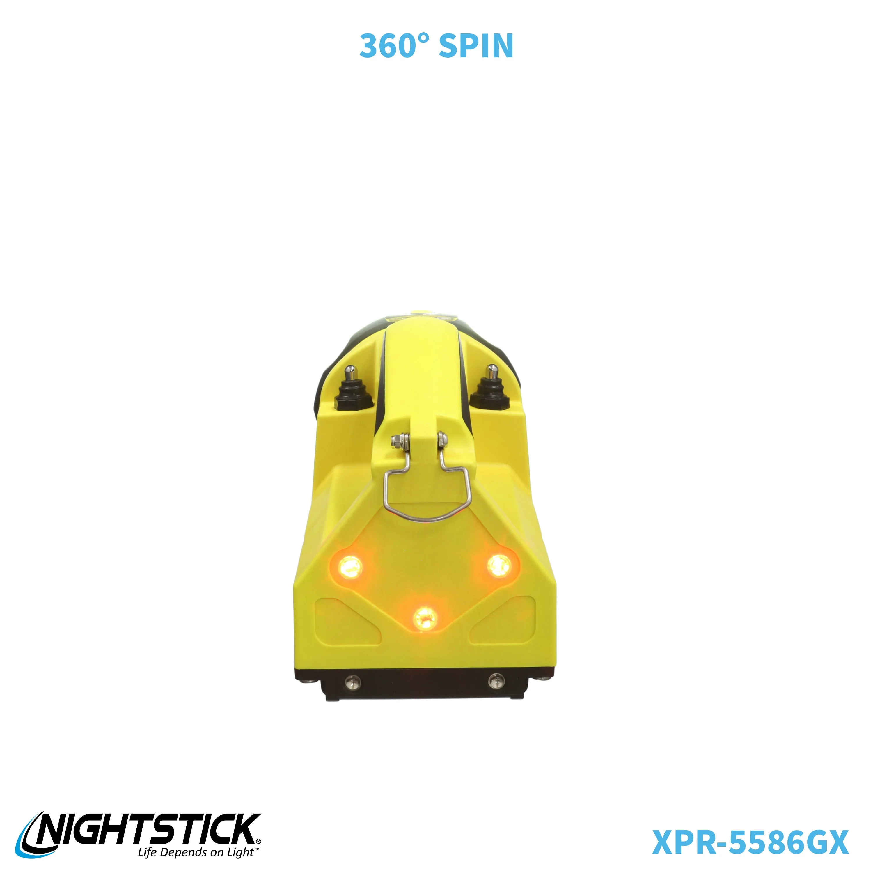 XPR-5586GX: IS Rechargeable Dual-Light Lantern w/Pivoting Head