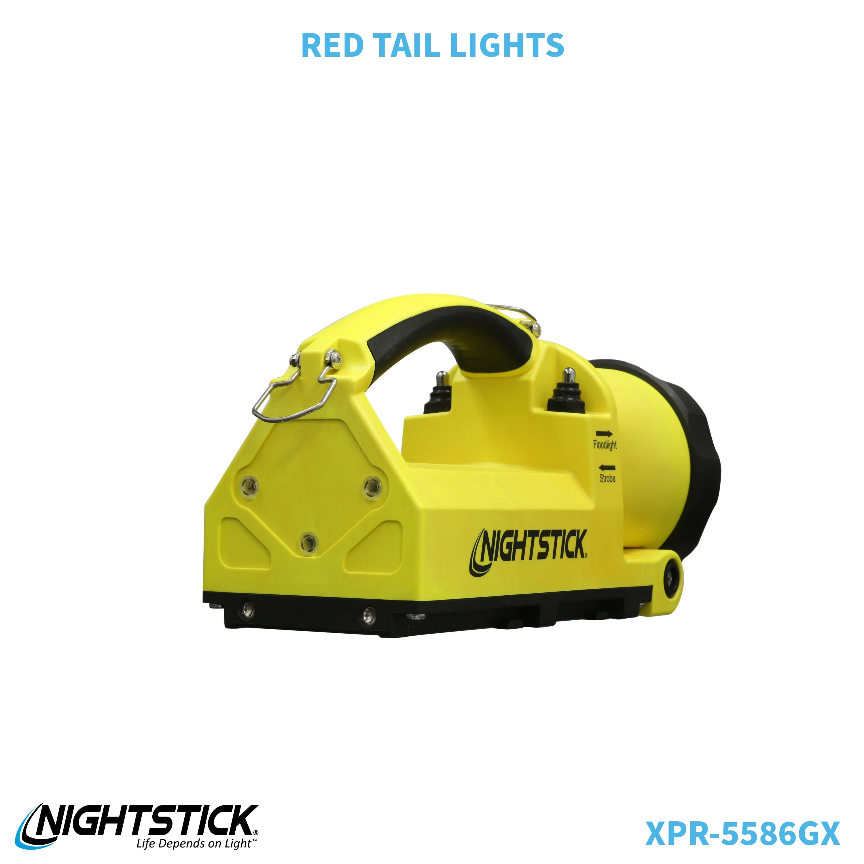 XPR-5586GX: IS Rechargeable Dual-Light Lantern w/Pivoting Head