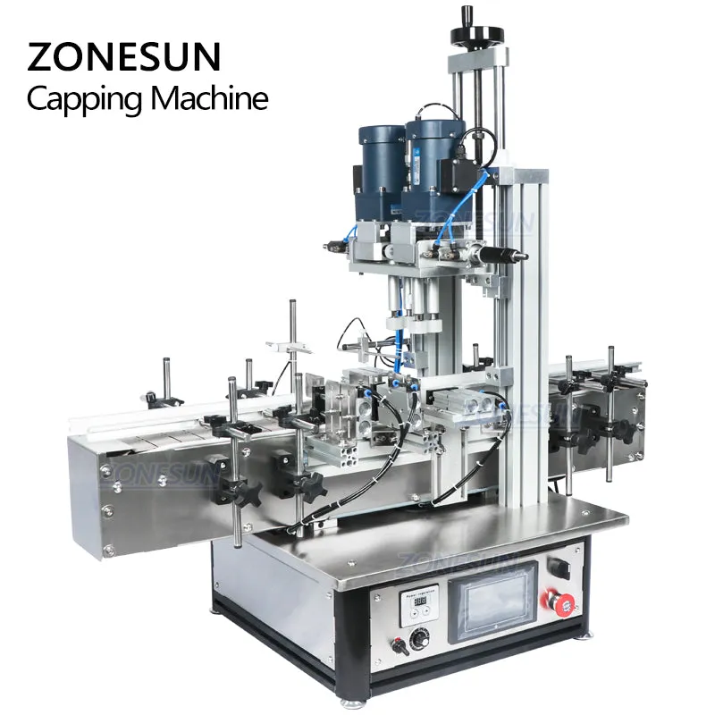 ZS-XG1870 Automatic Desktop Bottle Capping Machine For Spray Bottles